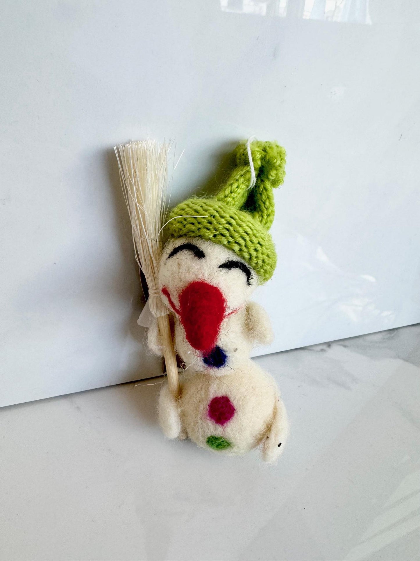 Snowman Felt Ornament