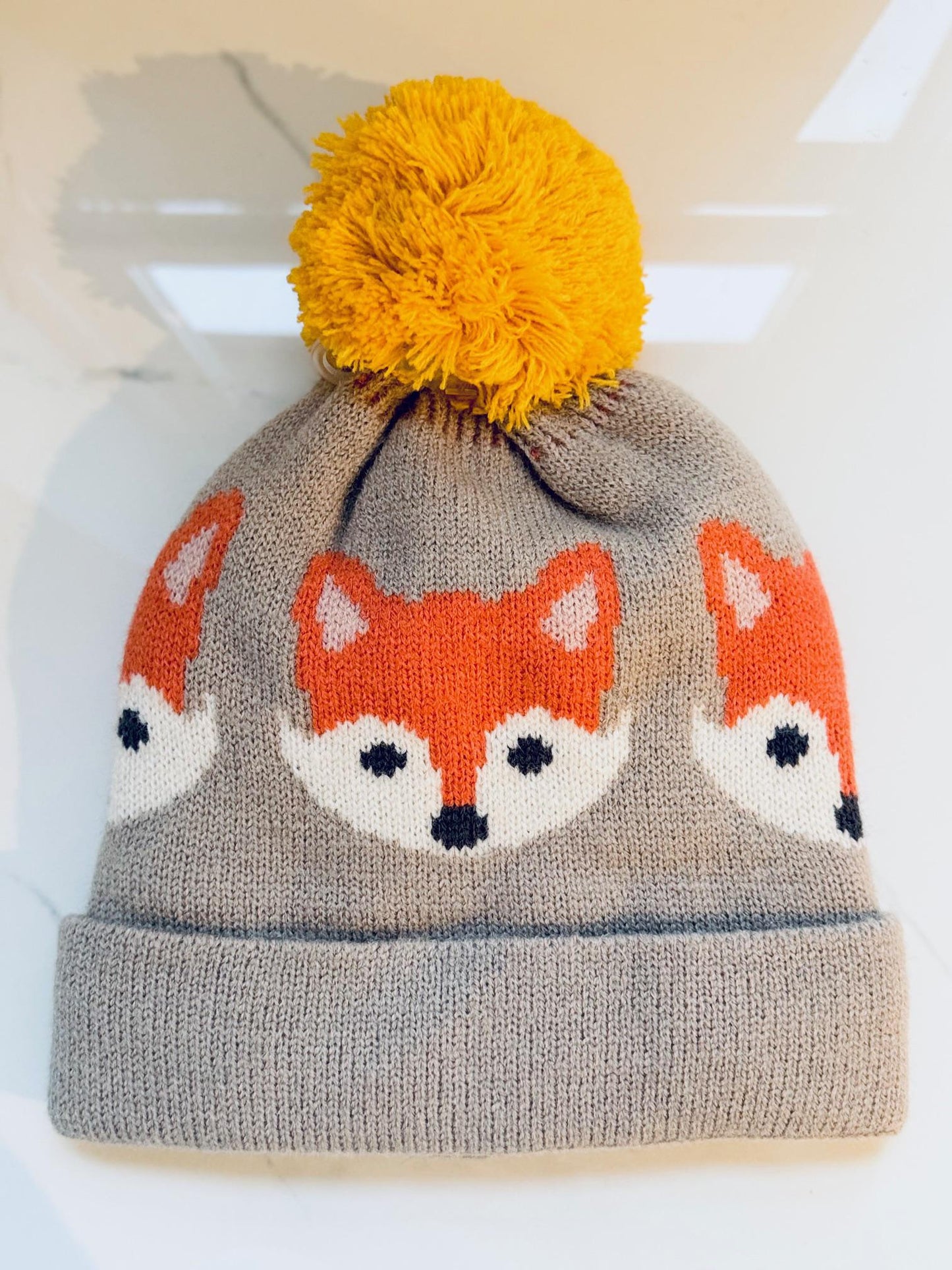 Knitted Fox Hat (Kids)