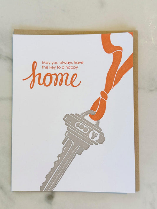 Key to New Home Greeting Card