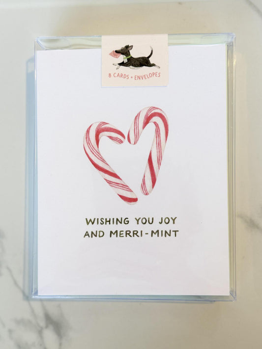 BOXED SET: Wishing You Joy and Merri-Mint Greeting Cards