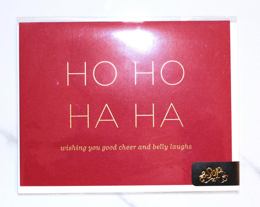 Ho Ho Ha Ha Greeting Card