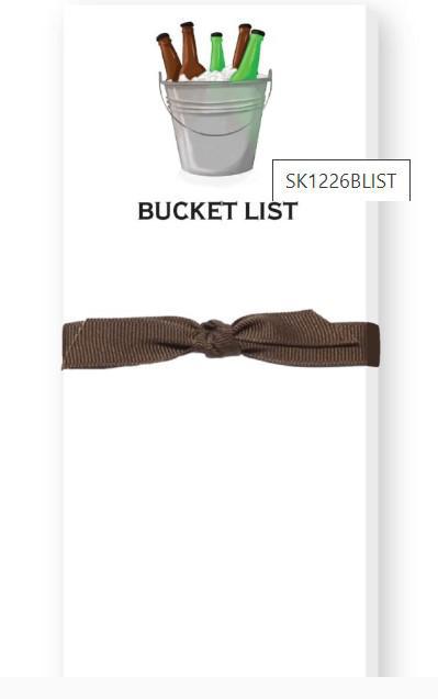 Bucket List Notepad