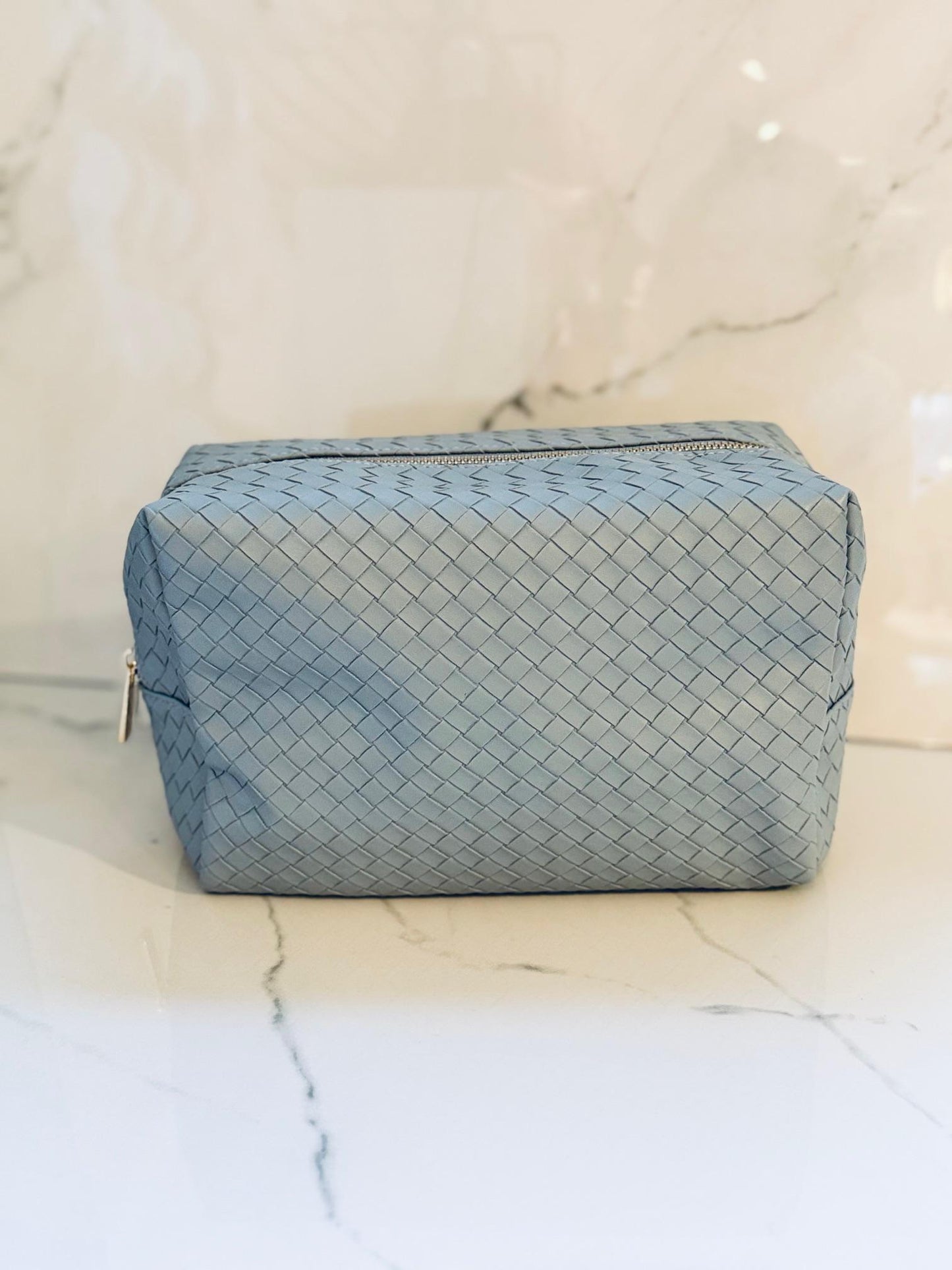 Luxe Woven Cosmetic Bag