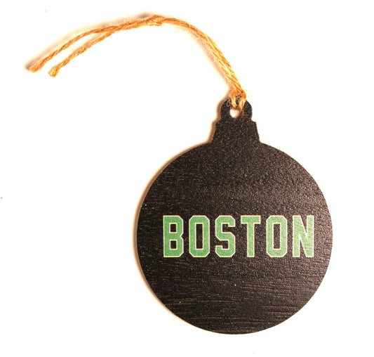 Boston Bulb Ornament