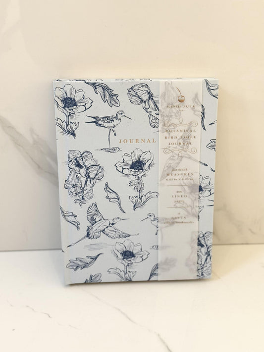 Botanical Bird Toile Journal