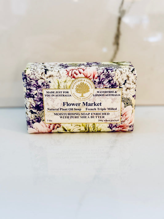 Flower Market Luxury Soap Bar