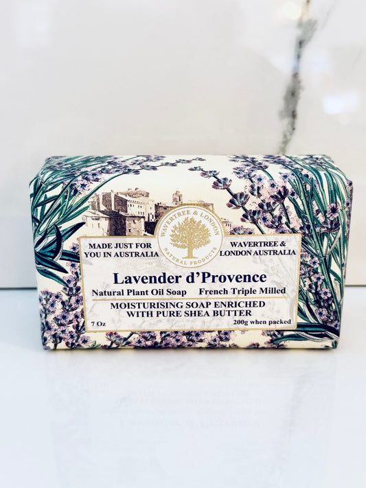 Lavender D'Provence Luxury Soap Bar