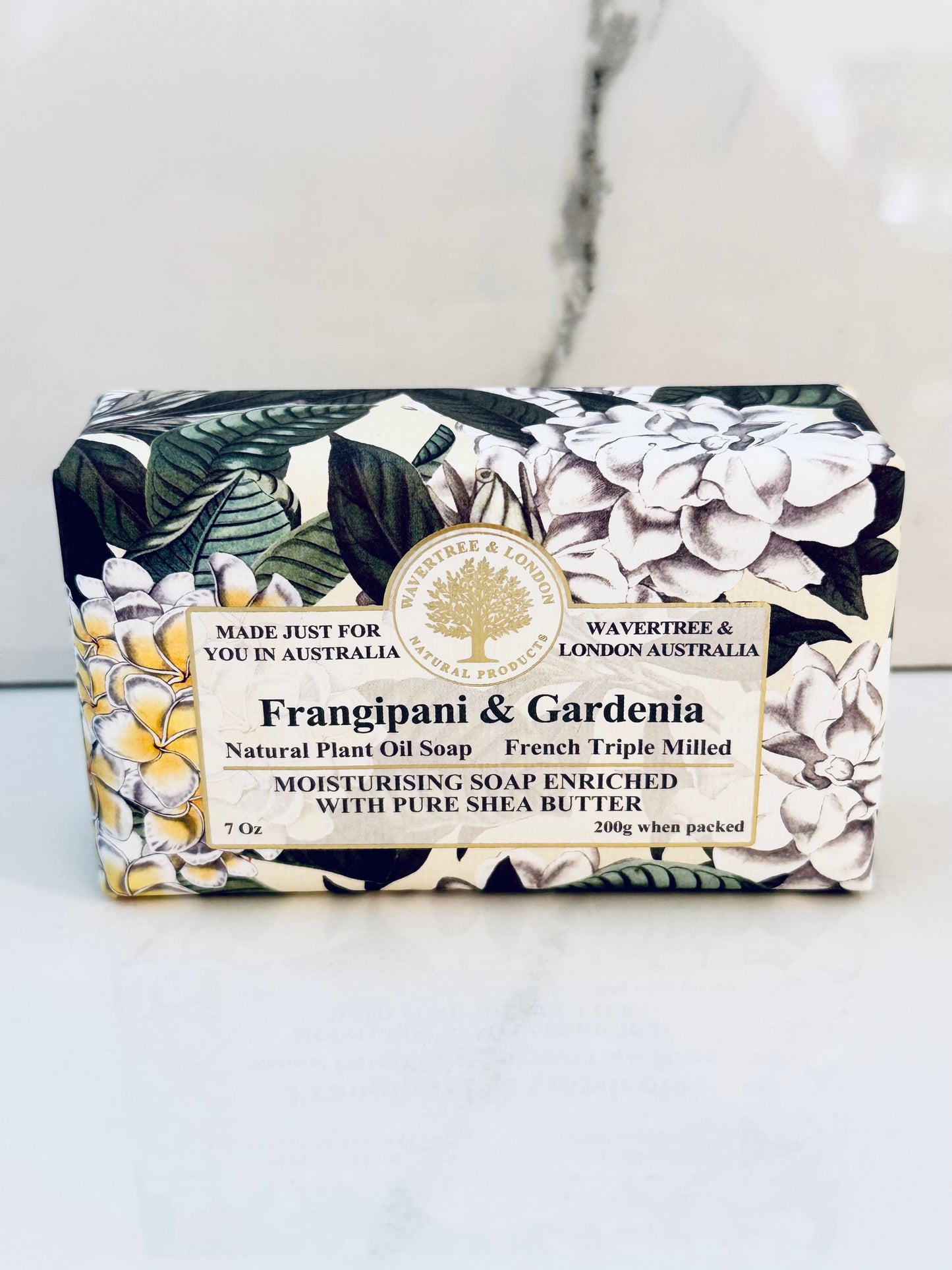 Frangipani & Gardenia Luxury Soap Bar