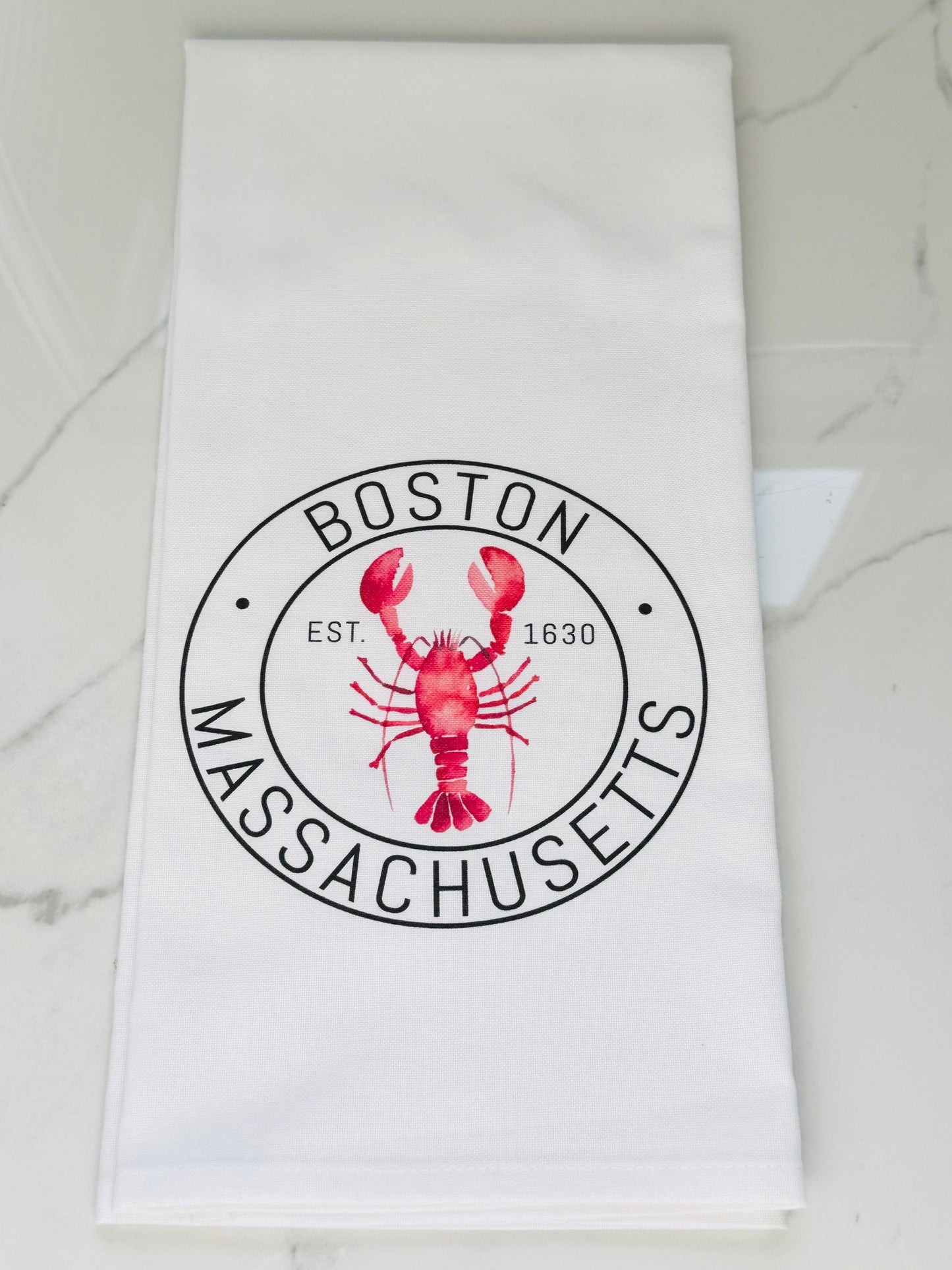 Boston Lobster Tea Towel