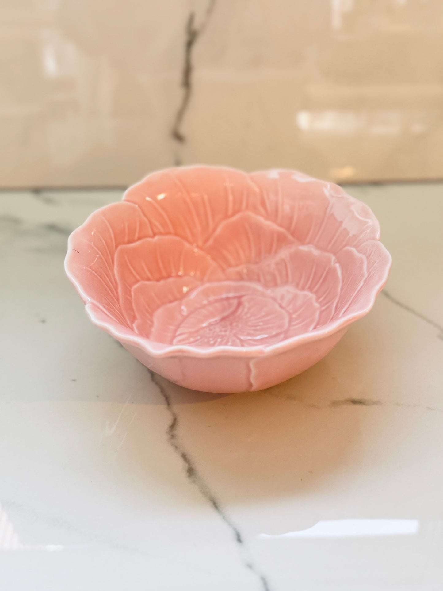 Pink Flower Bowl