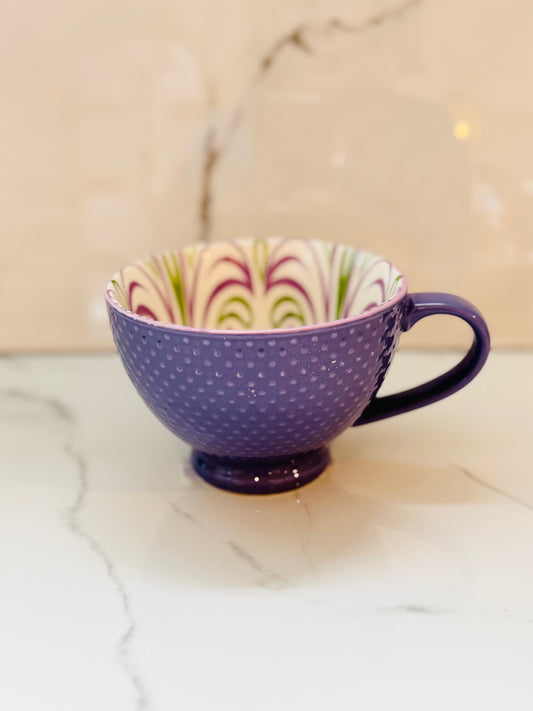 Patterned Mug - Purple