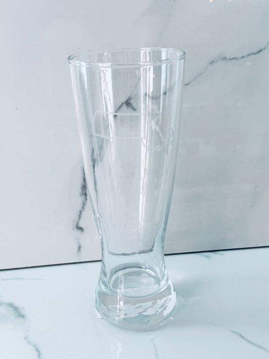 State of MA Pilsner Glass