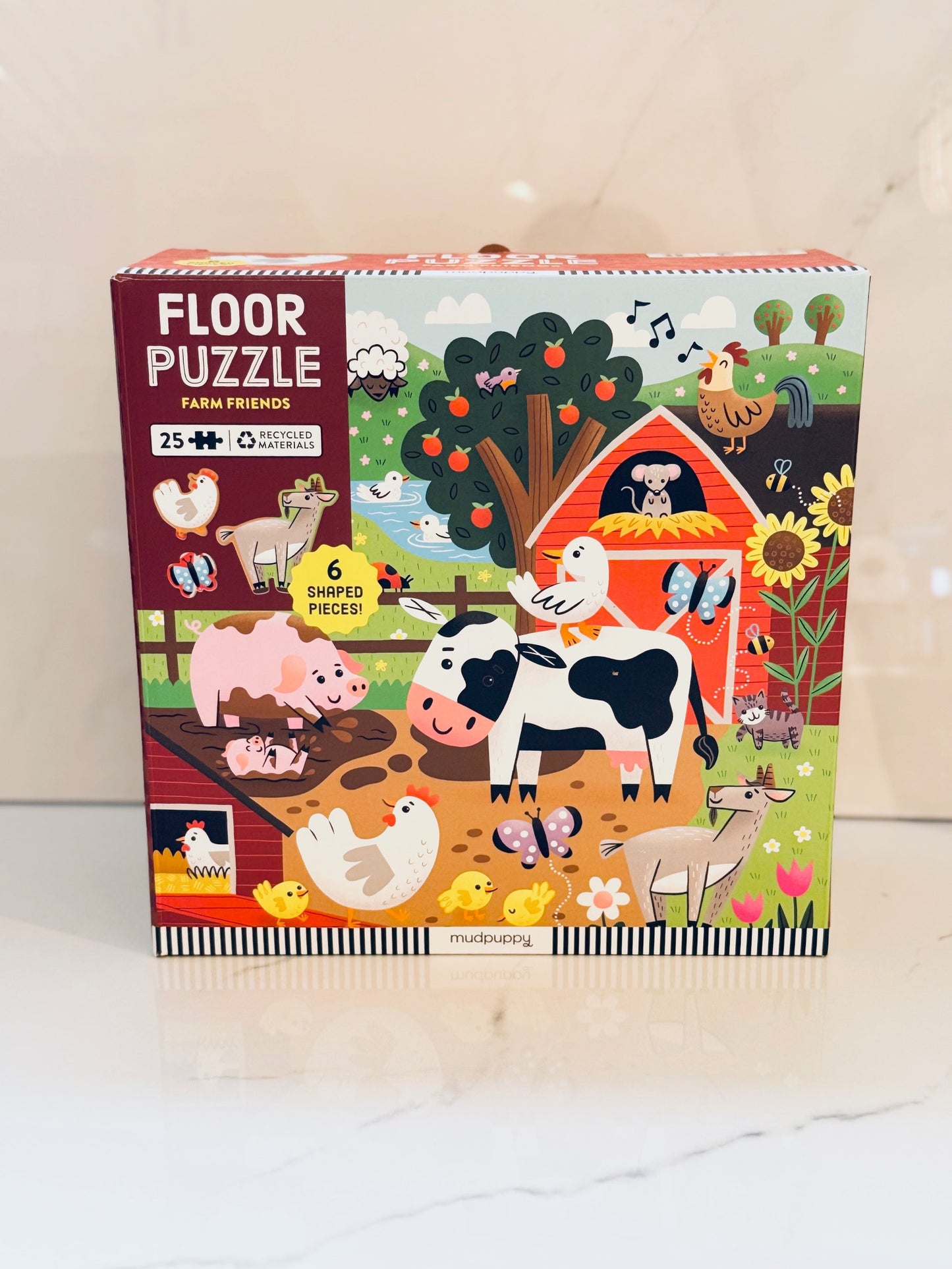 Farm Friends Floor Puzzle - 25 piece