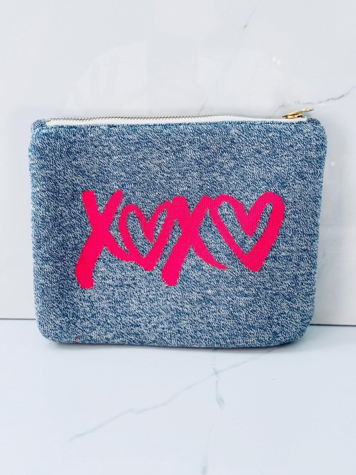 Denim XOXO Bag