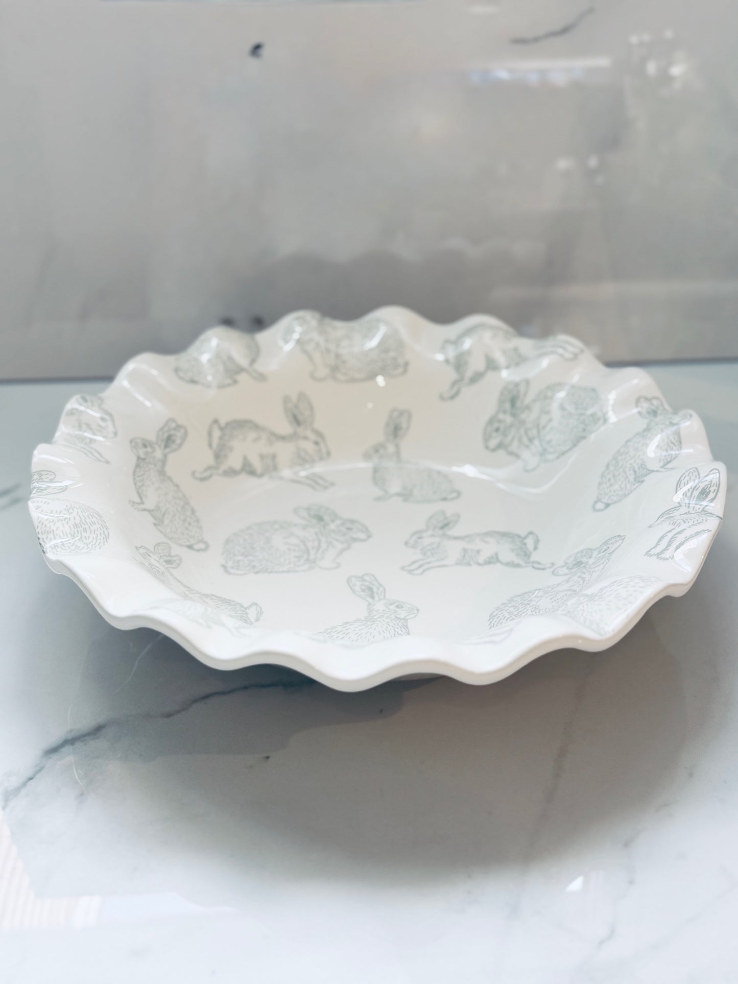 Rabbit Ruffle Bowl