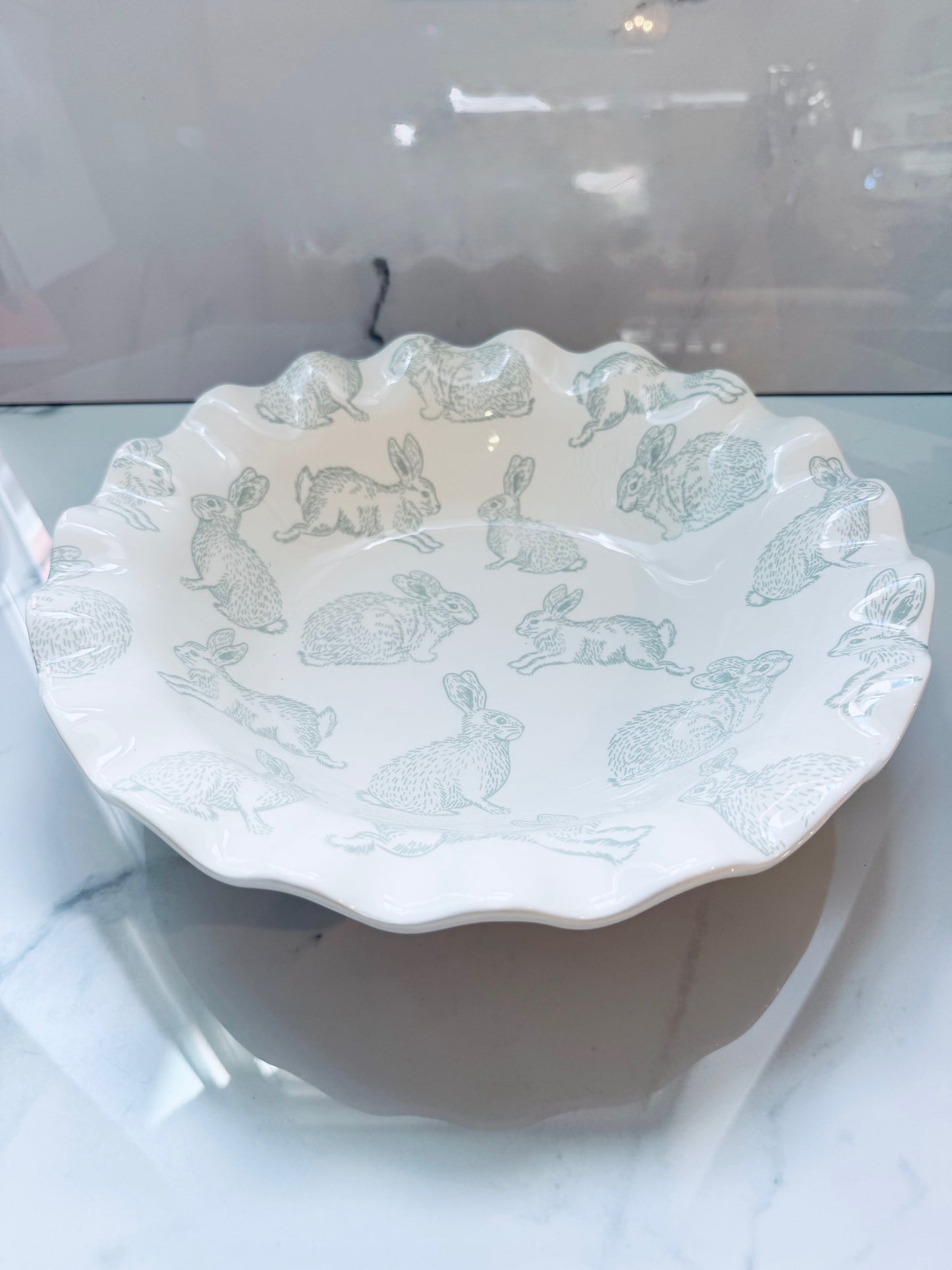 Rabbit Ruffle Bowl