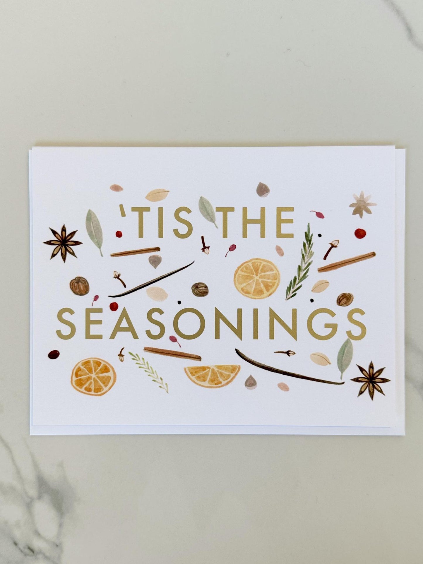 Tis the Seasonings Greeting Card