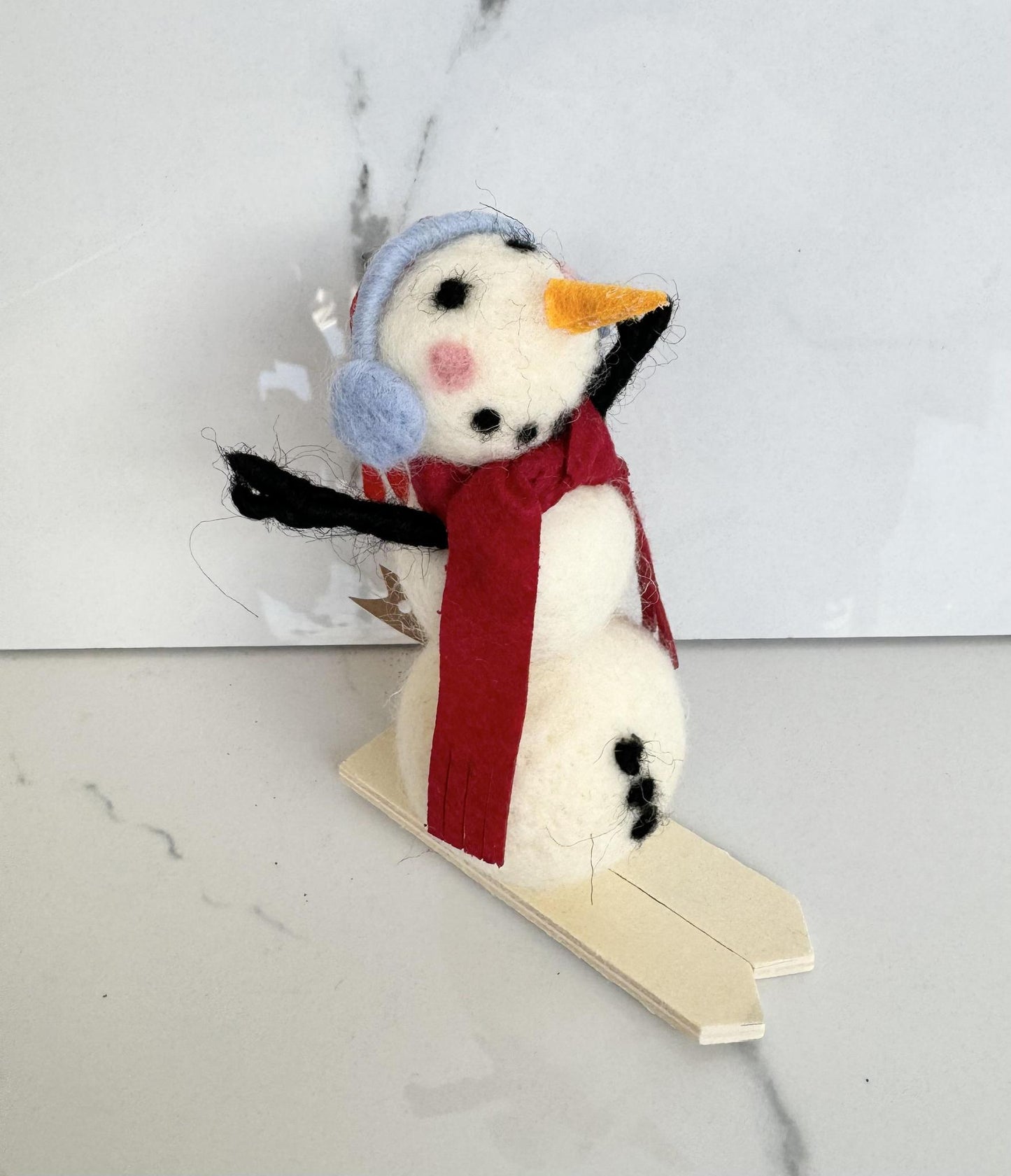 Snowman Felt Ornament