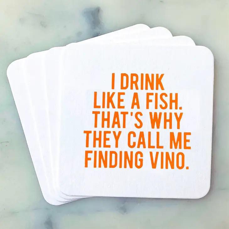 Finding Vino Coasters