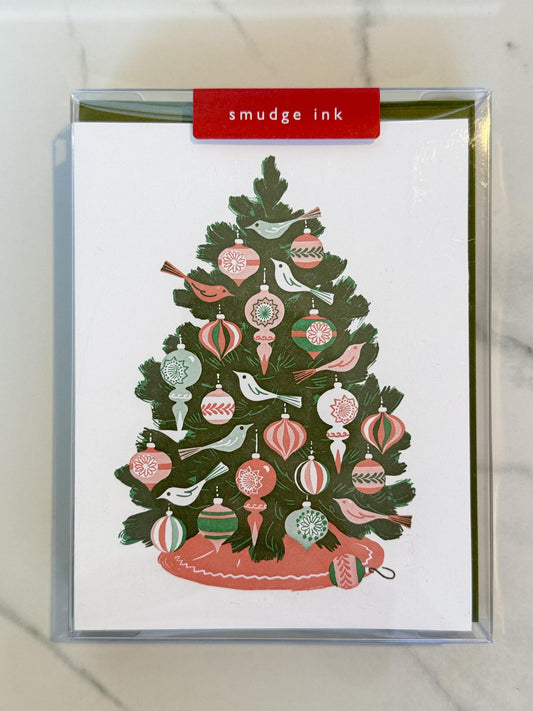 BOXED SET: Festive Tree Holiday Cards